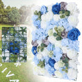 Silk Flower Roses Hanging Wall Panel Wedding Photography Venue Main Road Decor