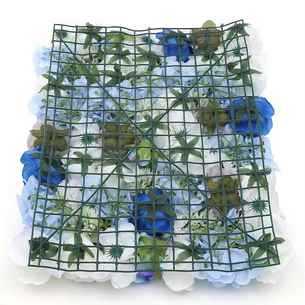 Silk Flower Roses Hanging Wall Panel Wedding Photography Venue Main Road Decor