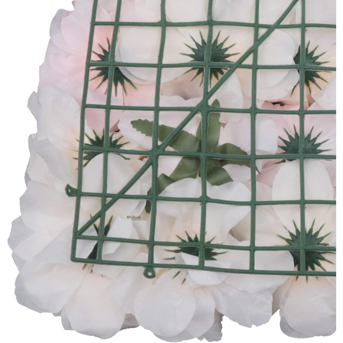 6pcs Artificial Flowers Wall Romantic Rose Flower Wall for Background Decoration Roses Wall Panel Hanging Wedding Venue Main Road Decor Silk Flower Panels Photo Backdrop Decor