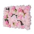 Flower Wall Panels 12pcs 24x15 Inch Artificial Wall Flower Backdrop for Wedding Party Baby Bridal Shower Decor, Hanging Fake Silk Flower Backdrop Wall Decor (Light Rose) - Light Rose