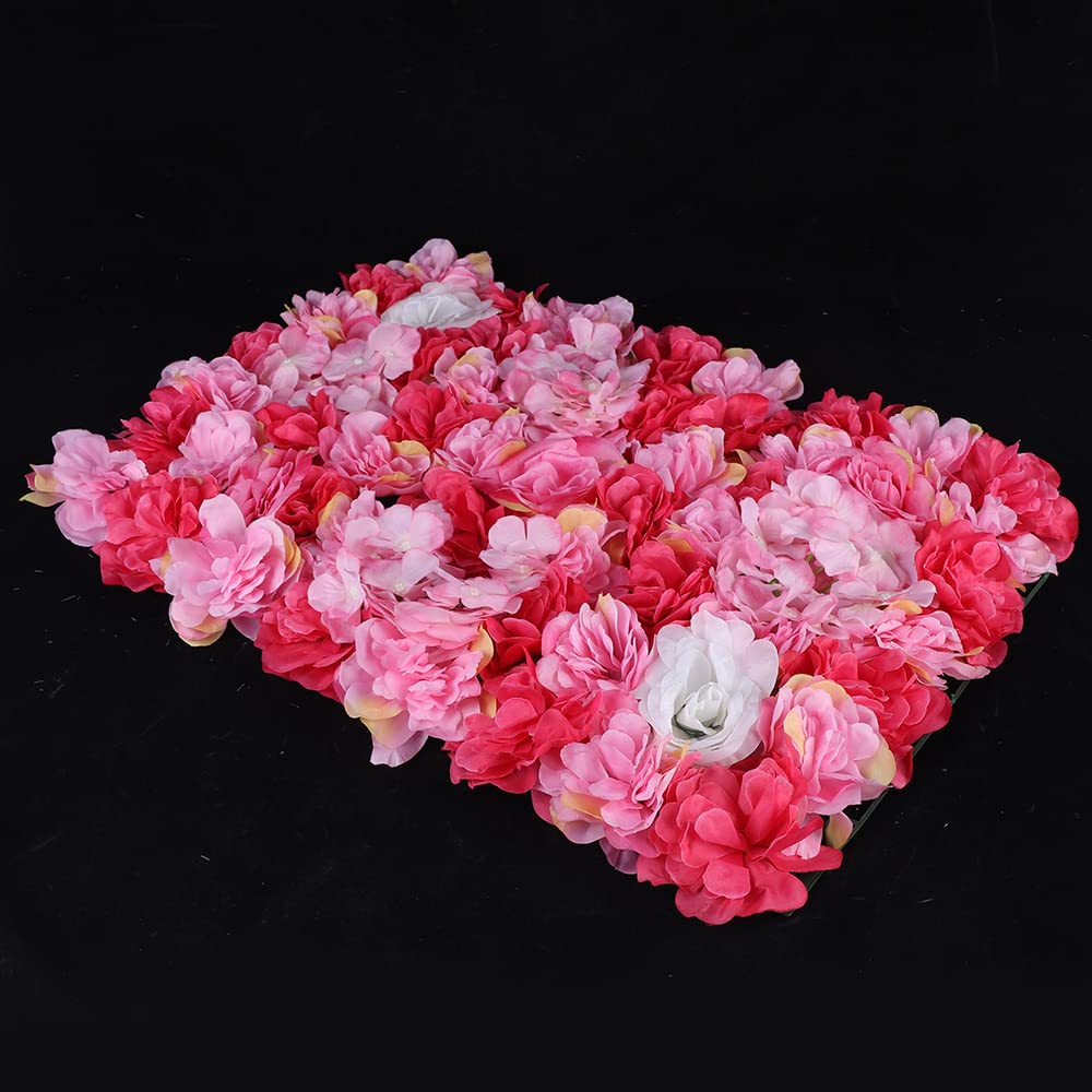 6 Pieces of Plant Wall, Rose Hydrangea, Home and Photo Background Decoration
