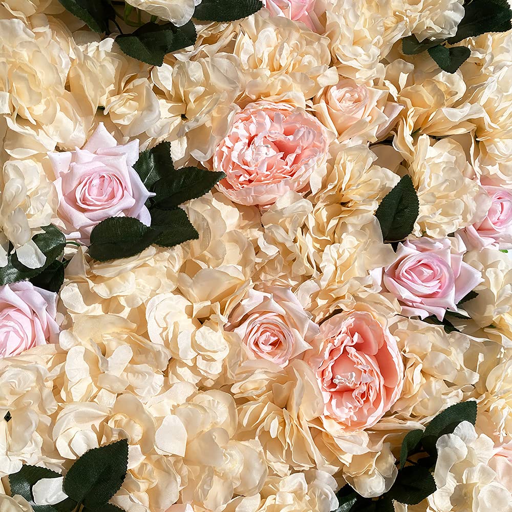 Artificial Floral Wall for Weddings, Parties, Baby Showers, Home Decoration