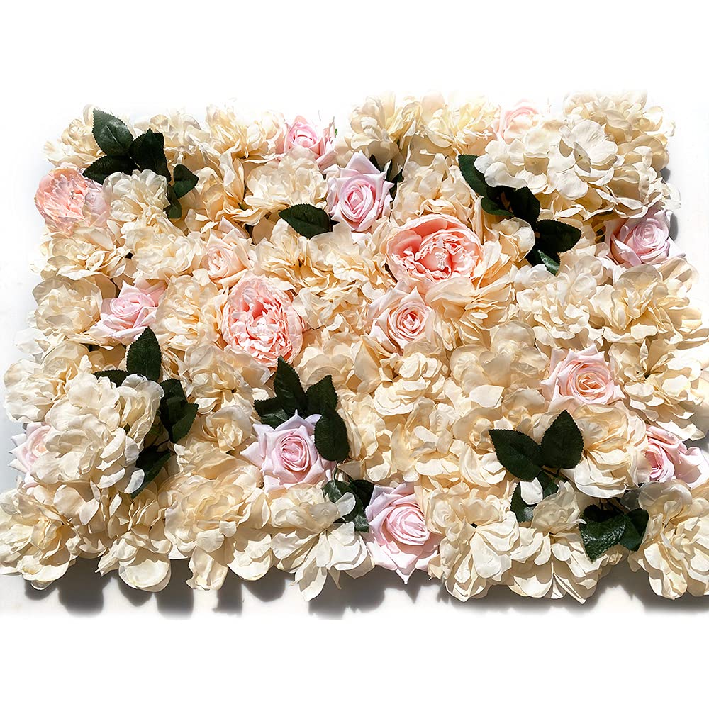 Artificial Floral Wall for Weddings, Parties, Baby Showers, Home Decoration