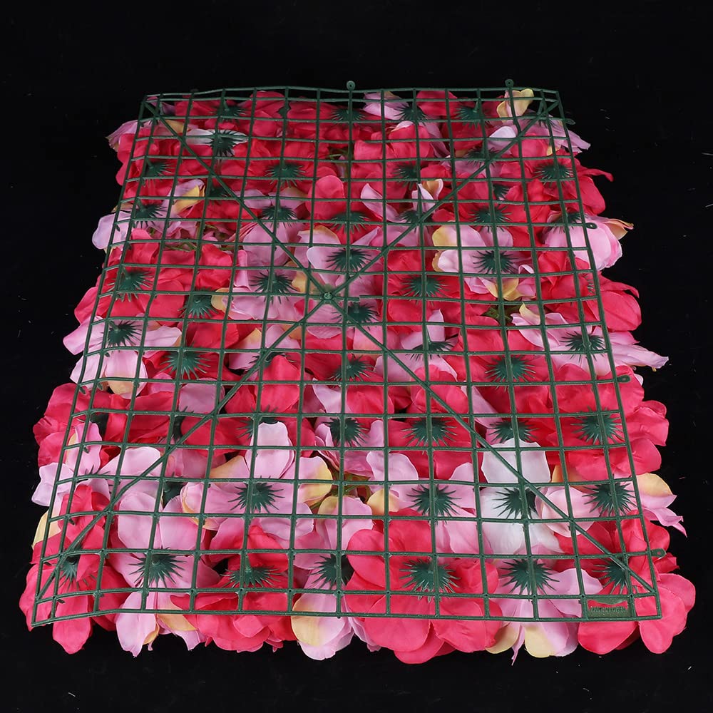 6 Pieces of Plant Wall, Rose Hydrangea, Home and Photo Background Decoration