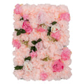 20Pcs Flower Wall Panel Backdrop Decor, Artificial Floral Backdrop for Wedding Birthday Party Baby Bridal Shower,23.62 X 15.75in