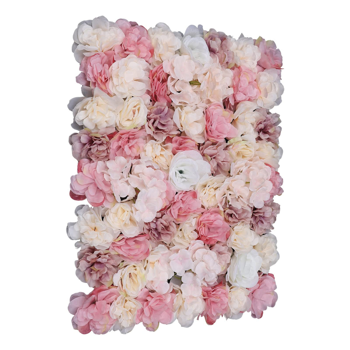 Artificial Luxury‌ Flower Wall Panels, Gorgeous 3D Silk Floral Backdrop for Wedding, Baby Show, Party and Home Decor, Quick Assembly/Storage, Both Eco ＆ Pet Friendly