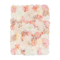 20Pcs Flower Wall Panel Artificial Floral Backdrop with Dahlia Roses Hydrangea Wall Decoration Backdrop for Weddings Grand Openings