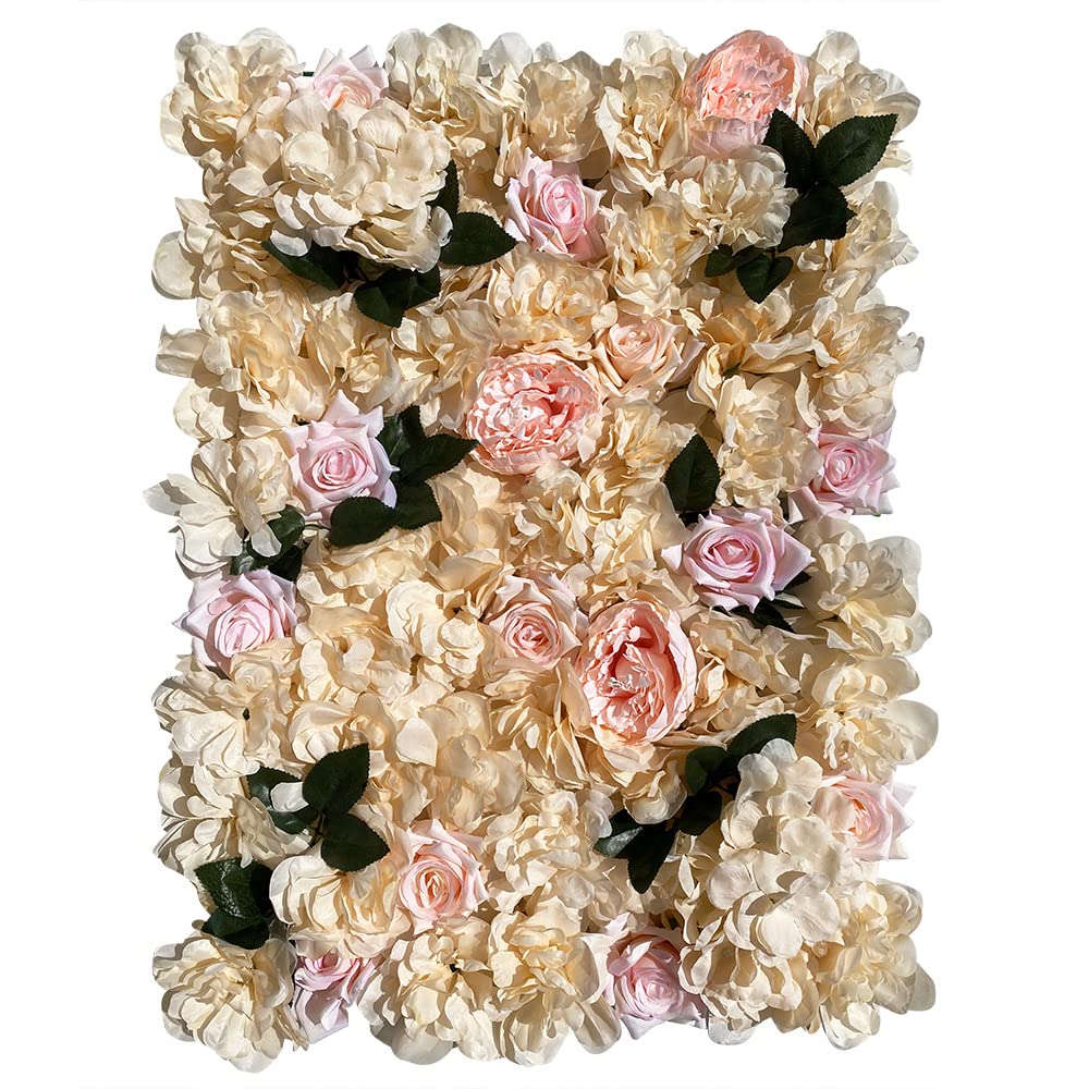 Artificial Floral Wall for Weddings, Parties, Baby Showers, Home Decoration