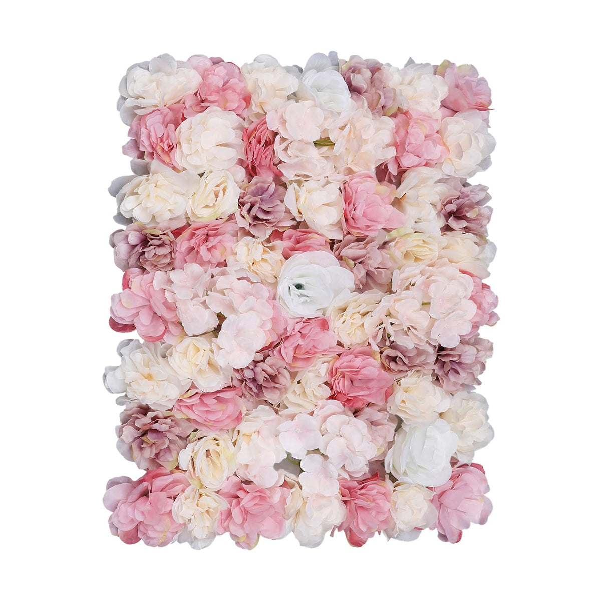 Artificial Flower 12 piece Plant Flower Wall Decoration Set A Mix of Dahlia Roses and Hydrangeas Creating a Warm Autumn Garden Atmosphere