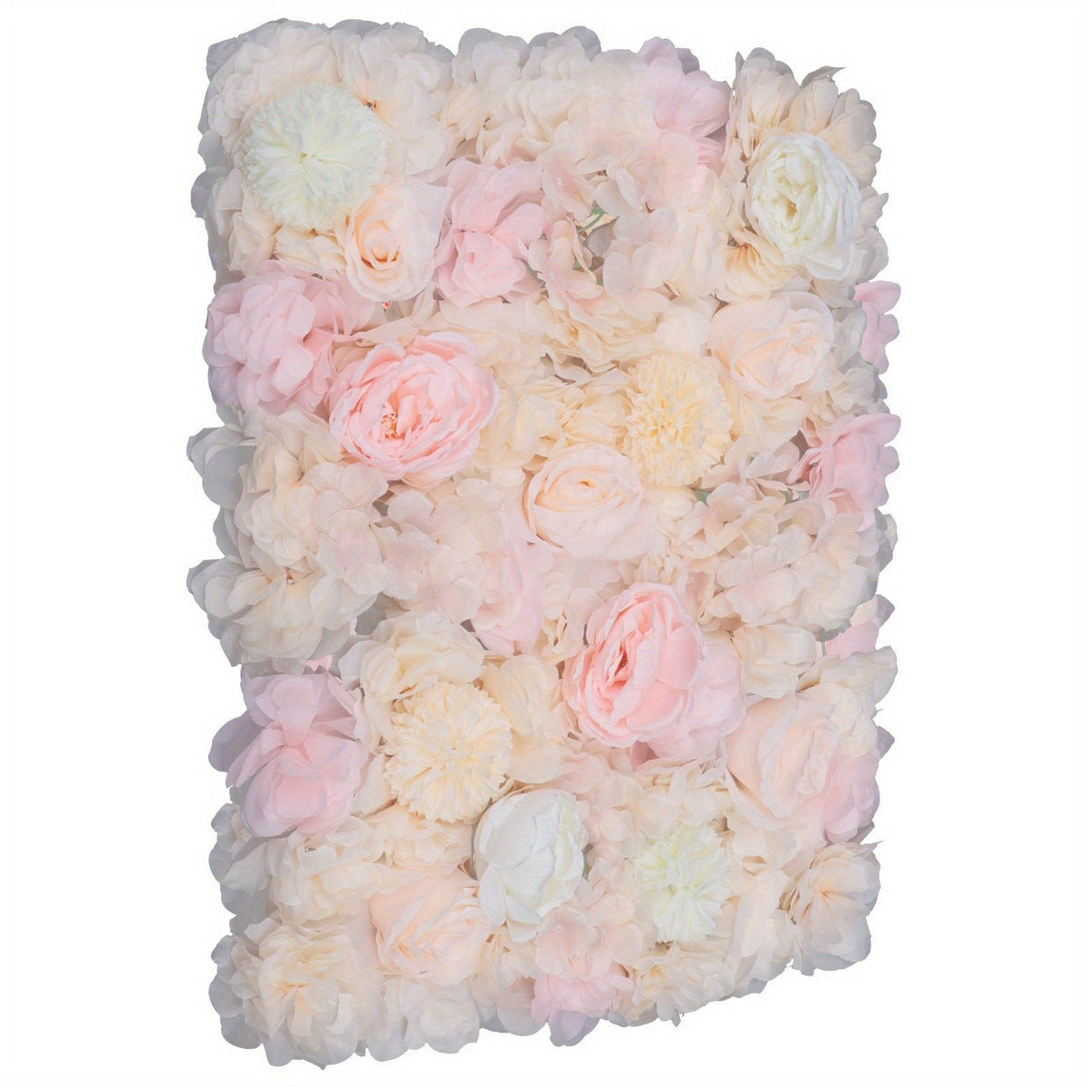 6pcs Artificial Flowers Wall Romantic Rose Flower Wall for Background Decoration Roses Wall Panel Hanging Wedding Venue Main Road Decor Silk Flower Panels Photo Backdrop Decor