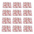 12Pcs Artificial Wall Flower Backdrop, 24" X 16" Flowers Wall Panel, 3D Decoration Silk Rose Hydrangea Wall Mat for Garden, Outdoor, Indoor, Party, Wedding and Photo Backdrop Decor
