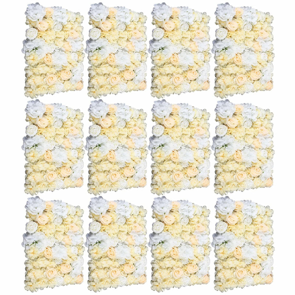 Flower Wall-Artificial Silk Panel