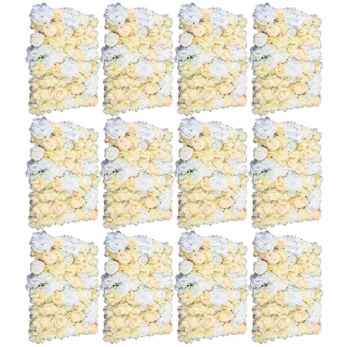 Flower Wall-Artificial Silk Panel