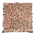 Artificial Flower Wall Backdrop 8×8 ft (2.4×2.4 m), 2 Panels 4×8 ft Each, Realistic Blooms for Wedding Ceremony, Photo Booth & Baby Shower,Stand/Frame Not Included
