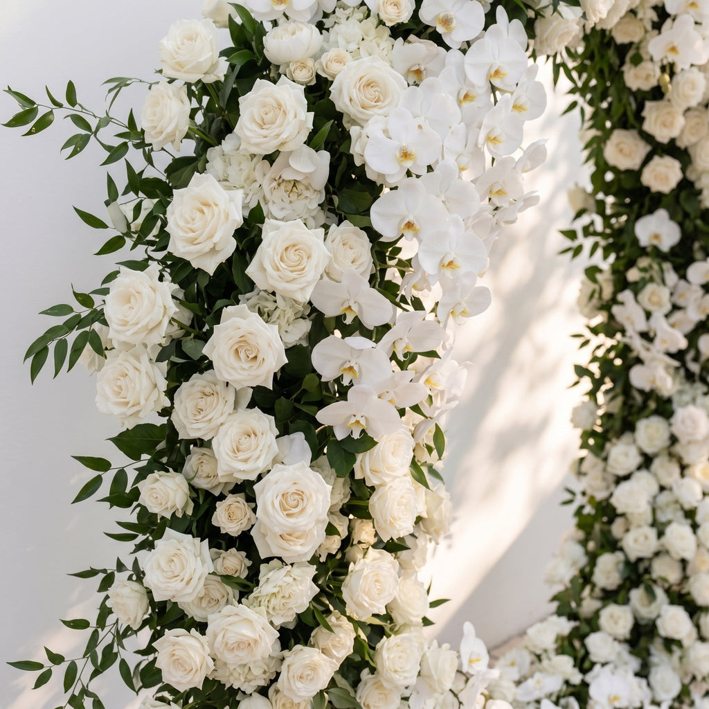 Calrielle Round Arch 2026 New Wedding & Event Background Floral Arch Decor | Event Floral Decor