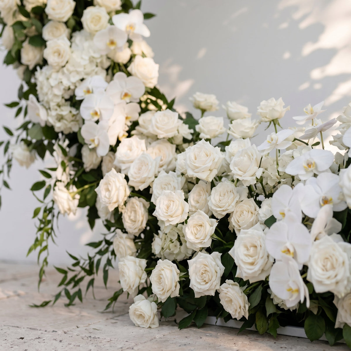 Calrielle Round Arch 2026 New Wedding & Event Background Floral Arch Decor | Event Floral Decor