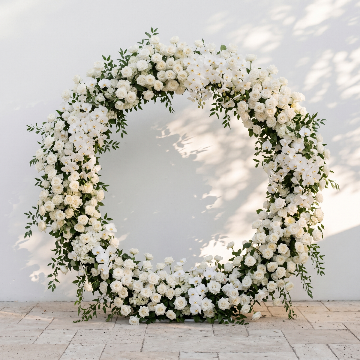 Calrielle Round Arch 2026 New Wedding & Event Background Floral Arch Decor | Event Floral Decor