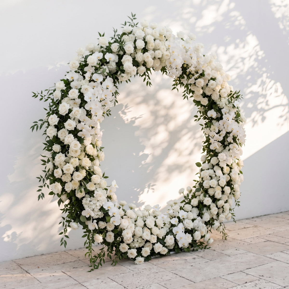 Calrielle Round Arch 2026 New Wedding & Event Background Floral Arch Decor | Event Floral Decor
