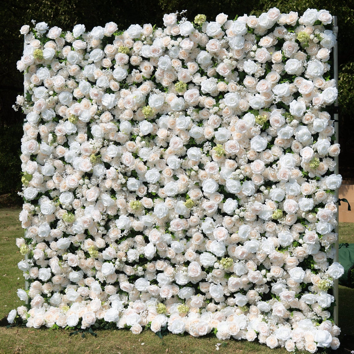 Avelora 4D Fabric Artificial rolling up curtain flower wall Free Shipping