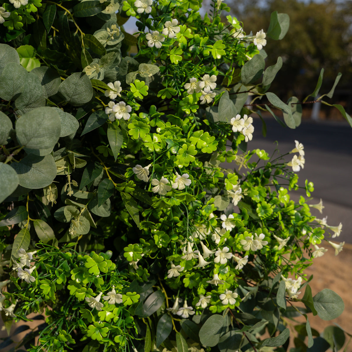 Shamrock: St. Patrick’s Day Decor Flower Arch for Background Decoration Wedding and Party (Including Frame) Free Shipping