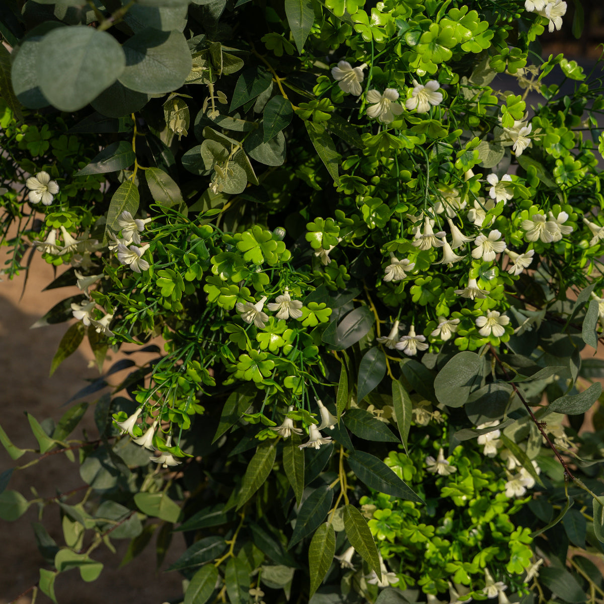 Shamrock: St. Patrick’s Day Decor Flower Arch for Background Decoration Wedding and Party (Including Frame) Free Shipping