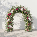 Torellar: 2026 New Luxury Green & White Flower arch for Garden Weddings & Events Decor Incuding Frame | Event Floral Decor