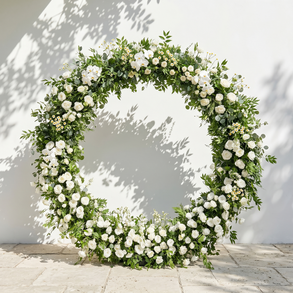 Virelaria 2026 New Wedding & Event Background Floral Arch Decor | Event Floral Decor