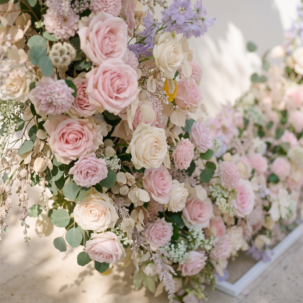 Zarensira moon arch: Wedding & Event Background Floral Arch Decor Frame Included | Wedding Floral Decor