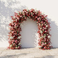 Zelloria Arch: New Autumn Style Floral Arch with Pink Roses for Luxury Weddings & Events Decor Incuding Frame | Ceremony & Event Decor
