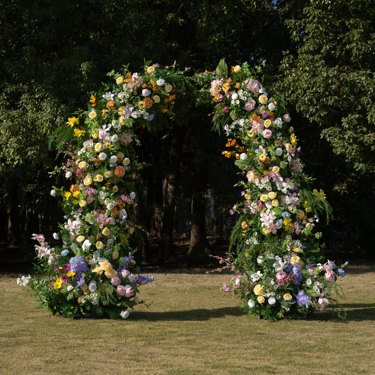 Aglaia: Wedding Party Background Floral Arch Decoration (Including Frame) Free Shipping