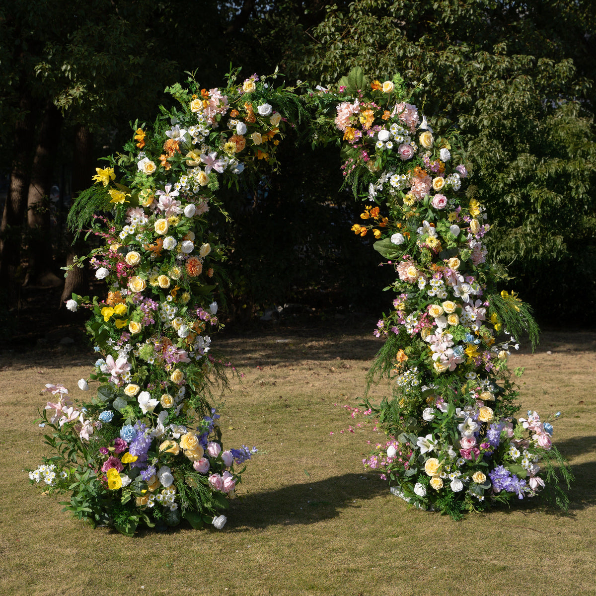 Aglaia: Wedding Party Background Floral Arch Decoration (Including Frame) Free Shipping