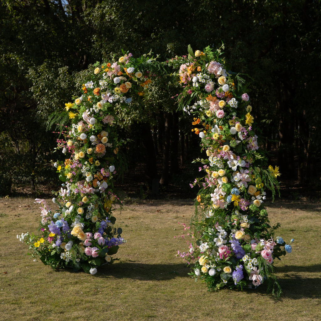 Aglaia: Wedding Party Background Floral Arch Decoration (Including Frame) Free Shipping