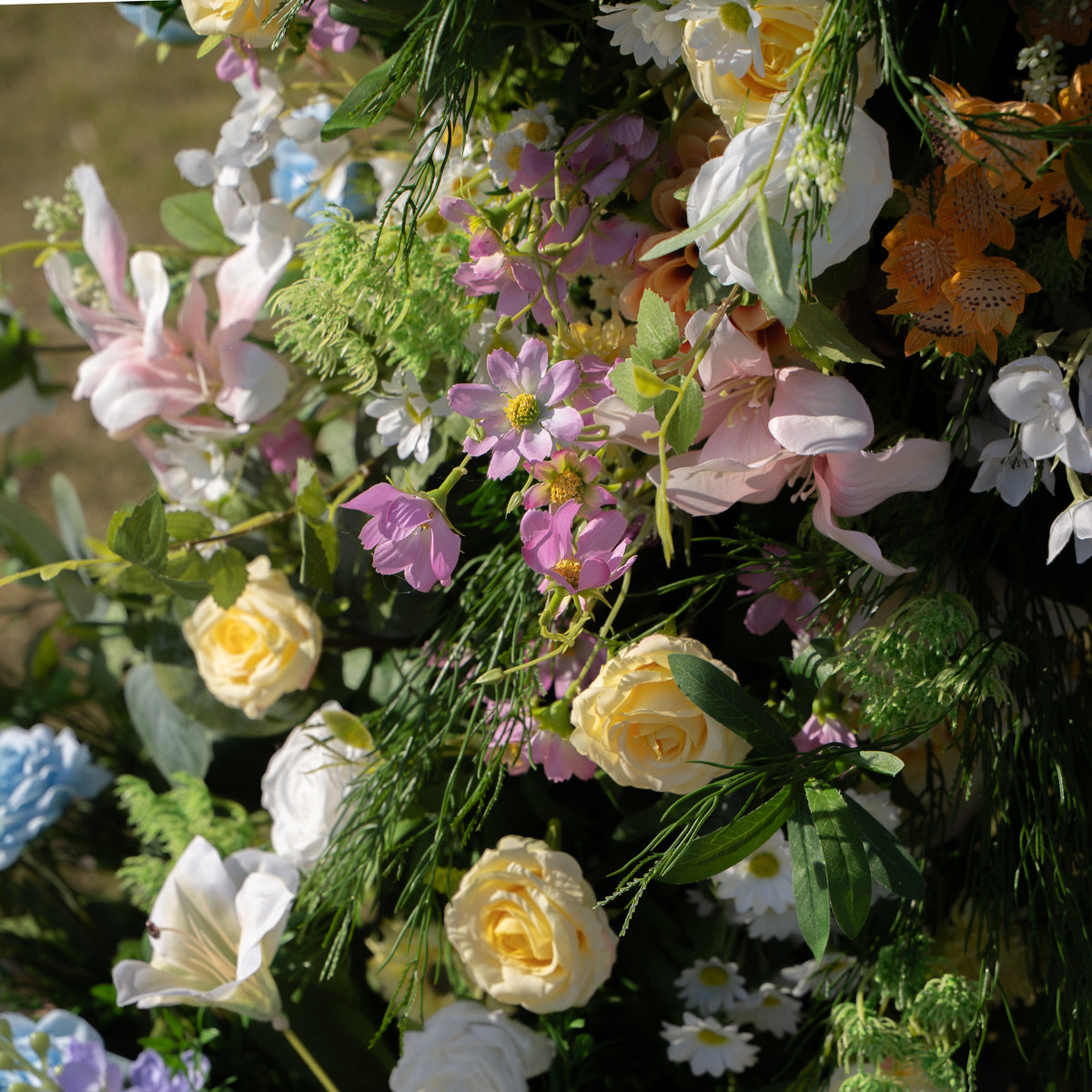 Aglaia: Wedding Party Background Floral Arch Decoration (Including Frame) Free Shipping
