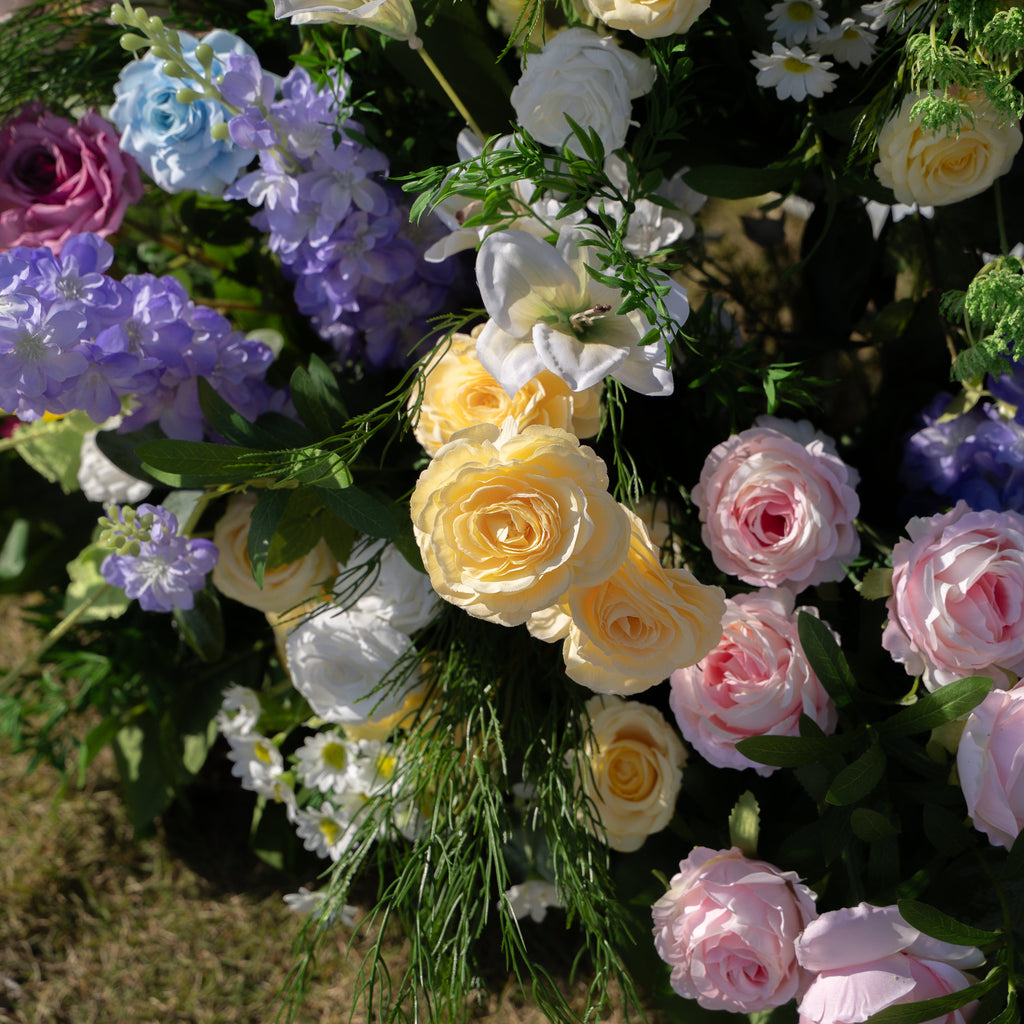Aglaia: Wedding Party Background Floral Arch Decoration (Including Frame) Free Shipping