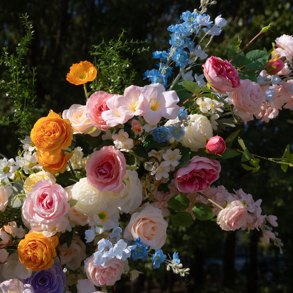 Bloom ：Wedding Party Background Floral Arch Decoration (Including Frame) Free Shipping