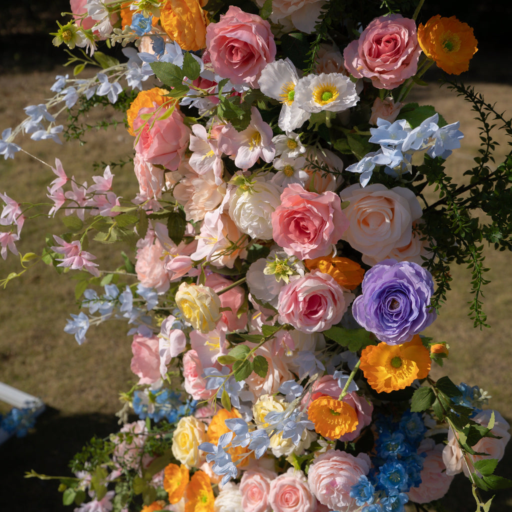 Bloom ：Wedding Party Background Floral Arch Decoration (Including Frame) Free Shipping
