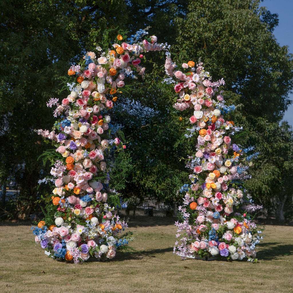Bloom ：Wedding Party Background Floral Arch Decoration (Including Frame) Free Shipping