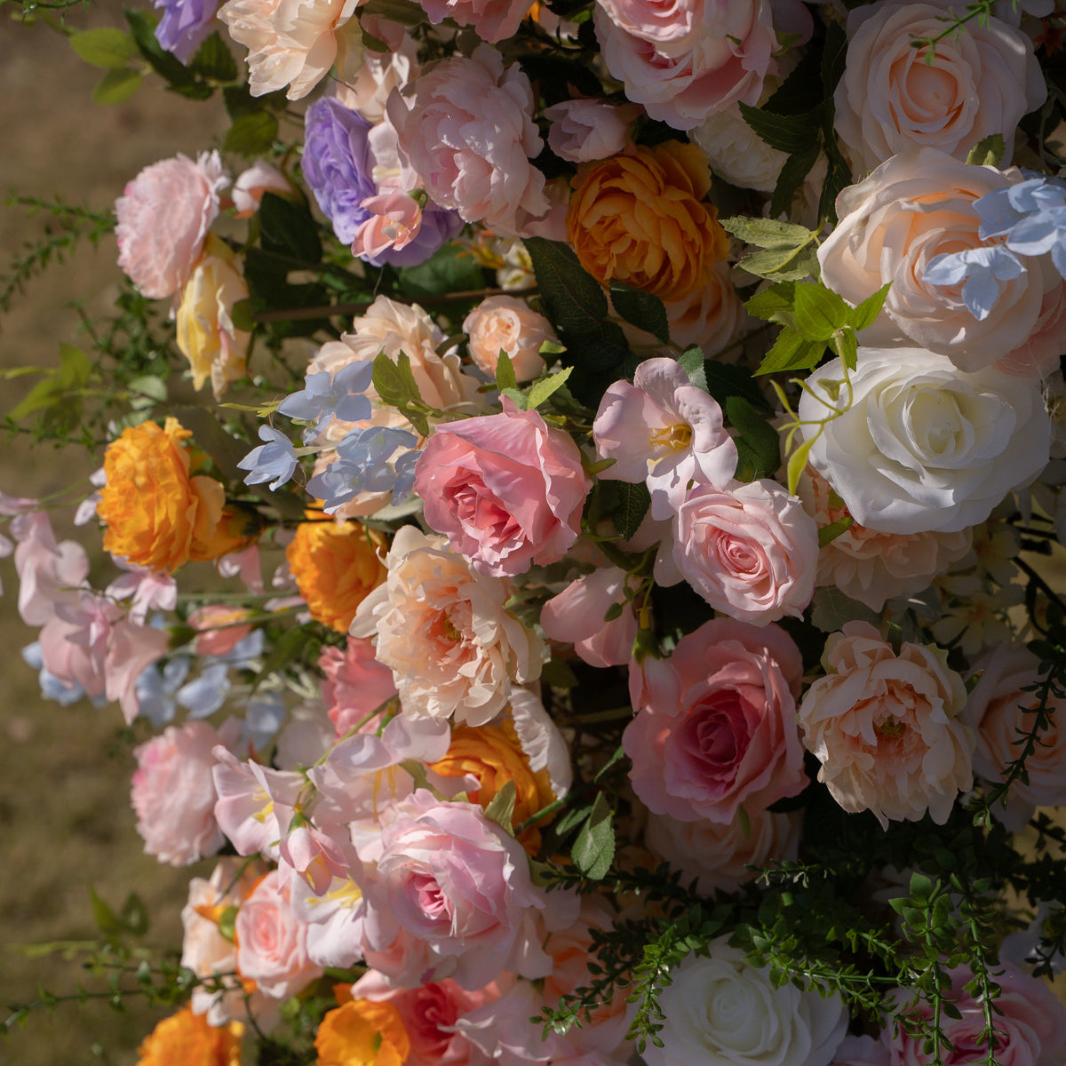 Bloom ：Wedding Party Background Floral Arch Decoration (Including Frame) Free Shipping