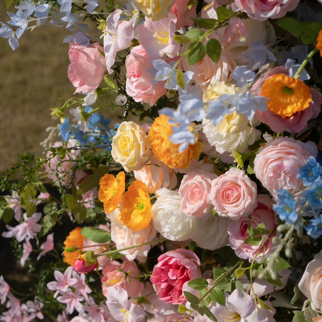 Bloom ：Wedding Party Background Floral Arch Decoration (Including Frame) Free Shipping