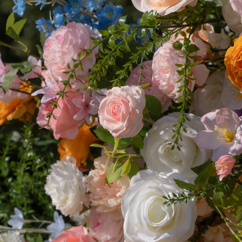 Bloom ：Wedding Party Background Floral Arch Decoration (Including Frame) Free Shipping