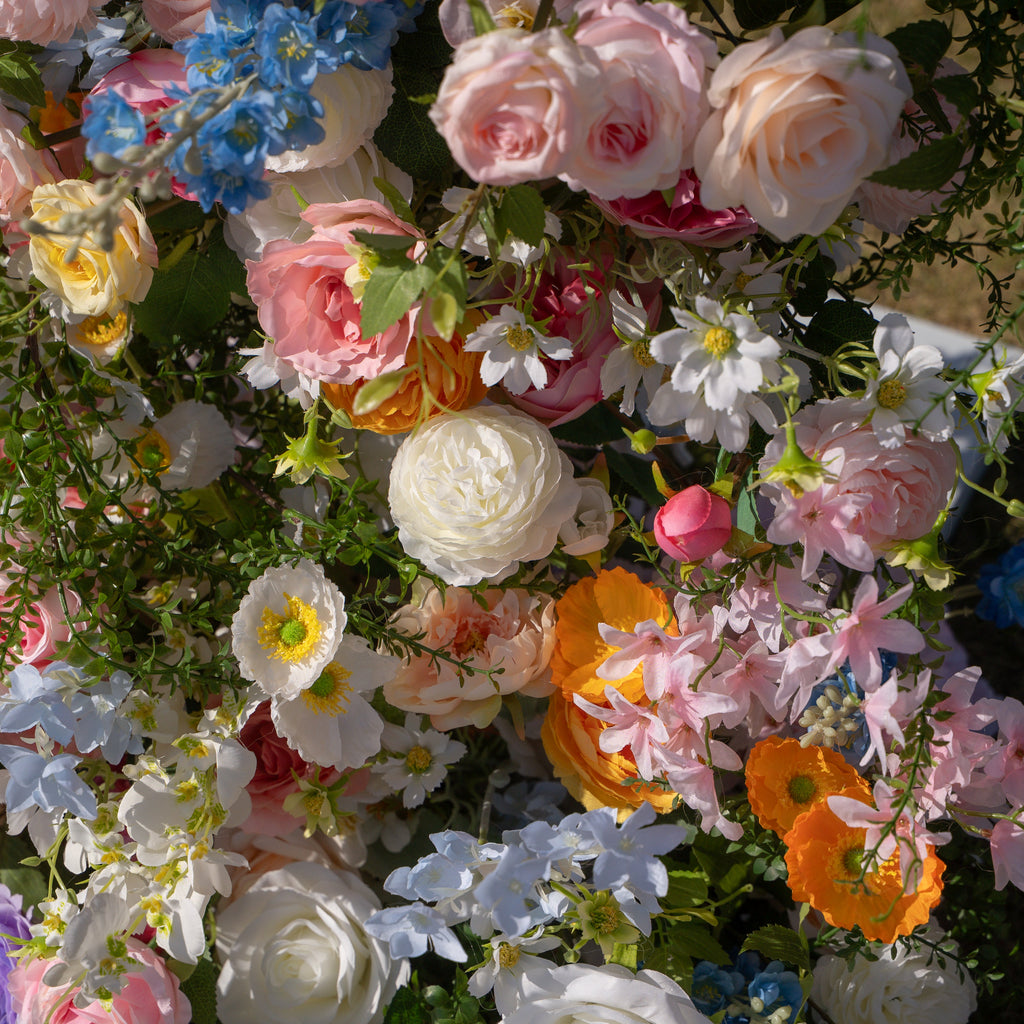 Bloom ：Wedding Party Background Floral Arch Decoration (Including Frame) Free Shipping