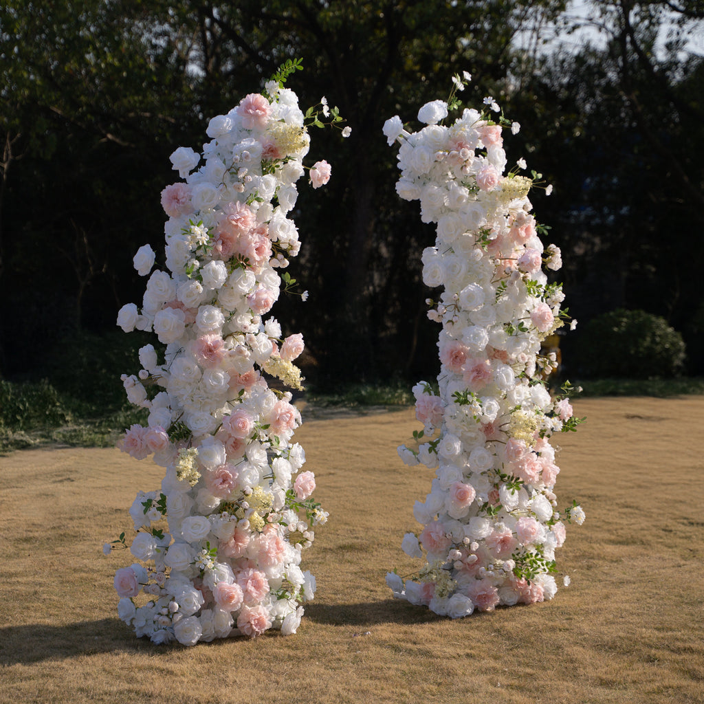 Churri ：Wedding Party Background Floral Arch Decoration (Including Frame) Free Shipping
