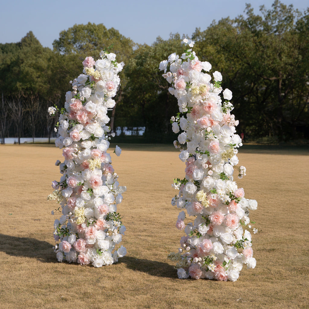 Churri ：Wedding Party Background Floral Arch Decoration (Including Frame) Free Shipping