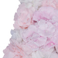 12pcs Flower Wall Panels, 23.6 x 15.7in Artificial Flower Wall Panels 3D Hydrangea Flower Mat for Wedding, Party Backdrop Decoration-Petal Size-US Stock(12pcs-Hydrangea+Rose)