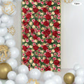 Artificial Flower Wall Panels, 12pcs 40x60cm Flower Wall Mat Silk Rose Flower Wall Decor, 3D Flower Wall Panel for Backdrop Wedding Birthday Party Home Decorations (12pcs, 15.7 * 23.6in)