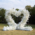 New Heart 2025：Wedding Party Background Floral Arch Decoration (Including Frame) Free Shipping