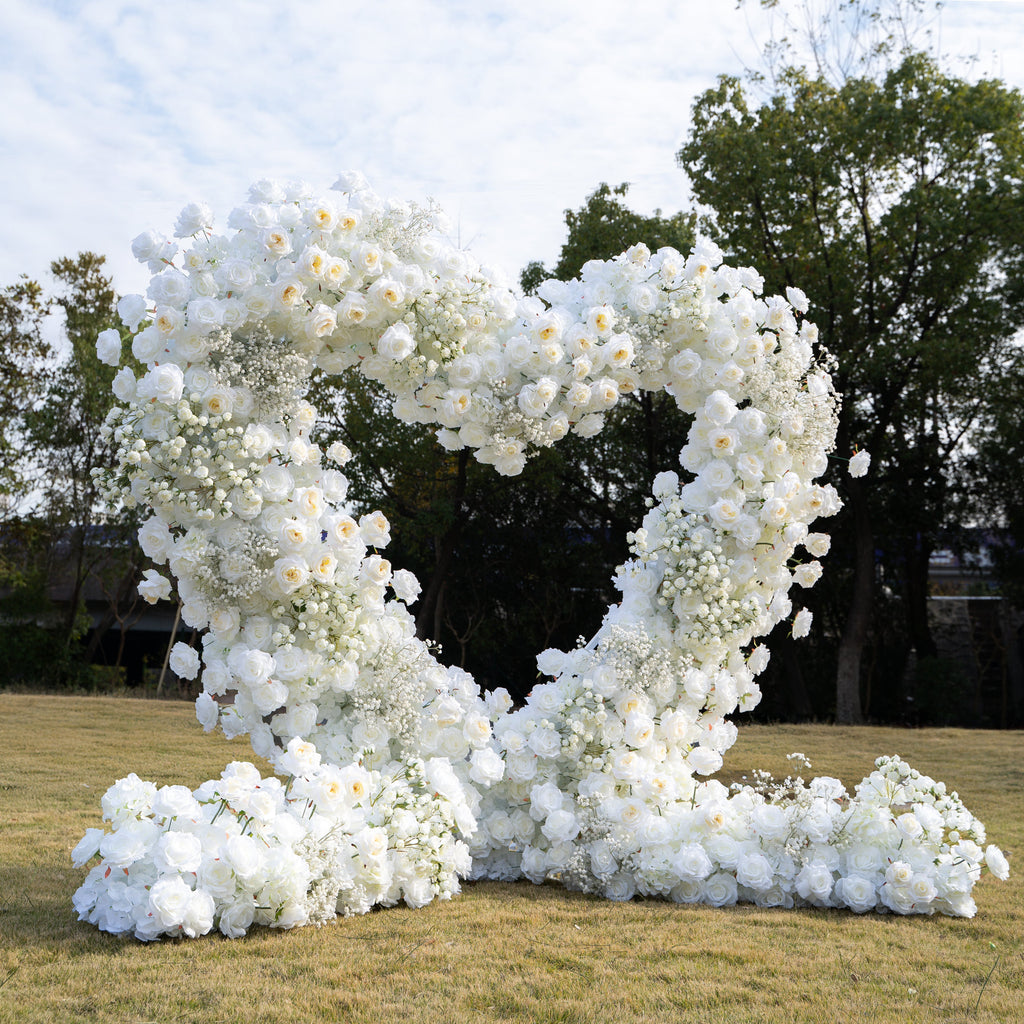 New Heart 2025：Wedding Party Background Floral Arch Decoration (Including Frame) Free Shipping