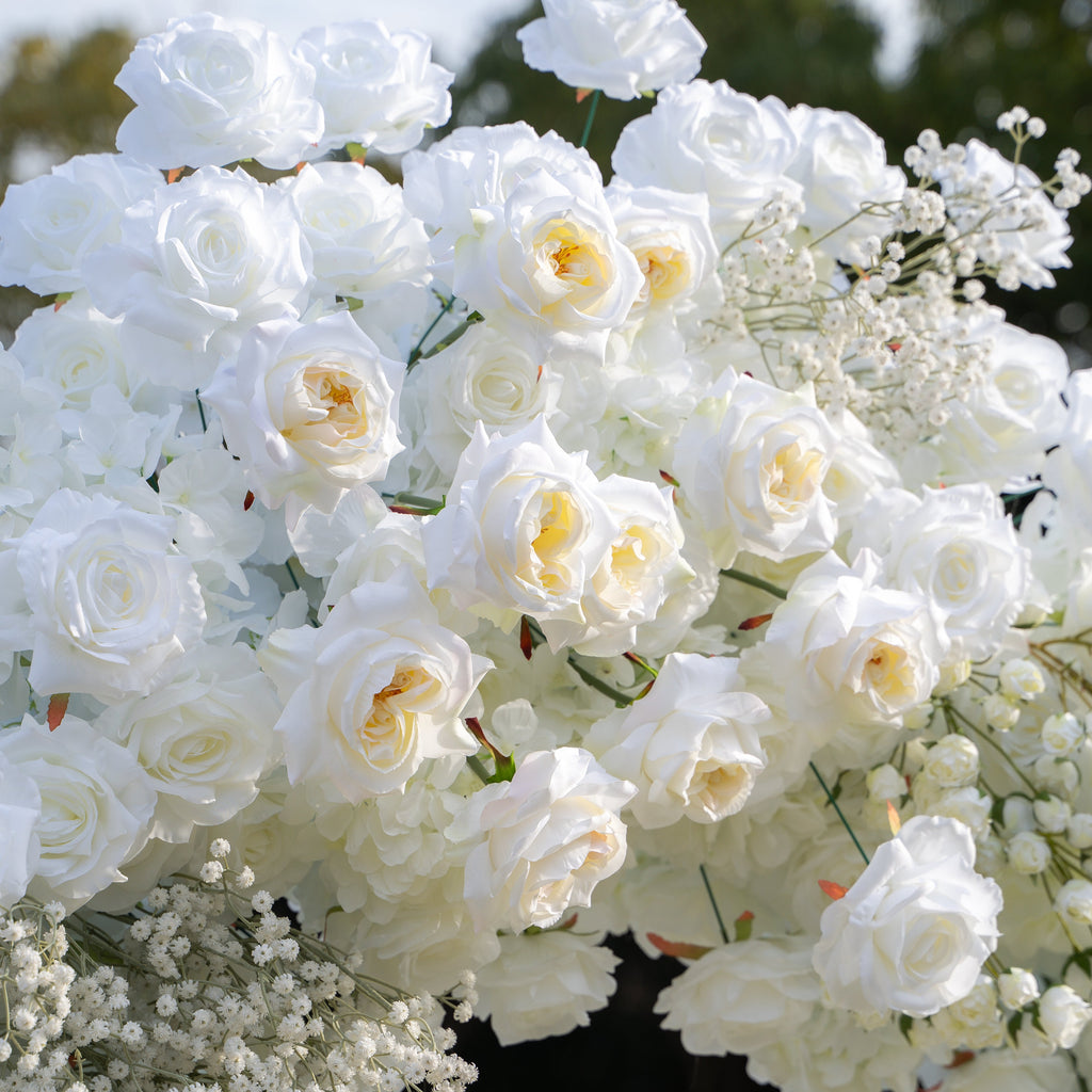 New Heart 2025：Wedding Party Background Floral Arch Decoration (Including Frame) Free Shipping