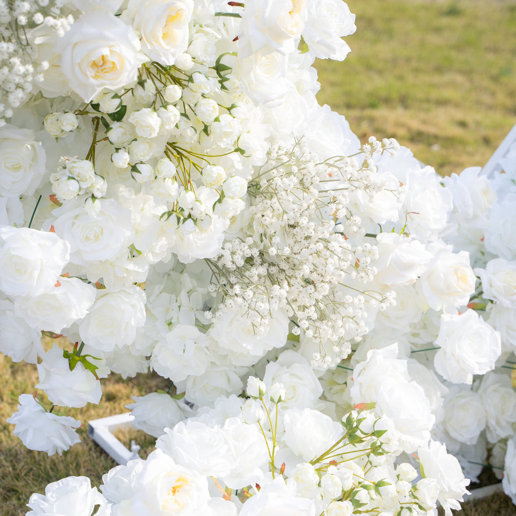 New Heart 2025：Wedding Party Background Floral Arch Decoration (Including Frame) Free Shipping
