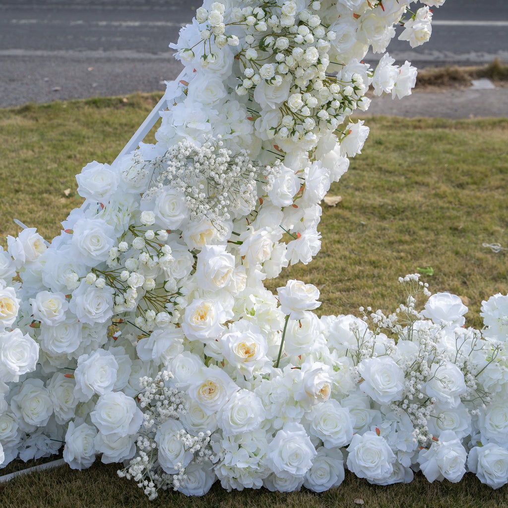 New Heart 2025：Wedding Party Background Floral Arch Decoration (Including Frame) Free Shipping